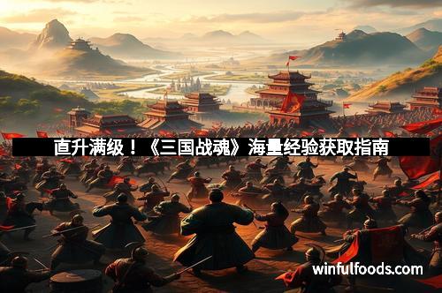 直升满级！《三国战魂》海量经验获取指南